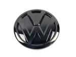 VW T5 / T6 / 6.1 / Caddy Emblem black in black glossy